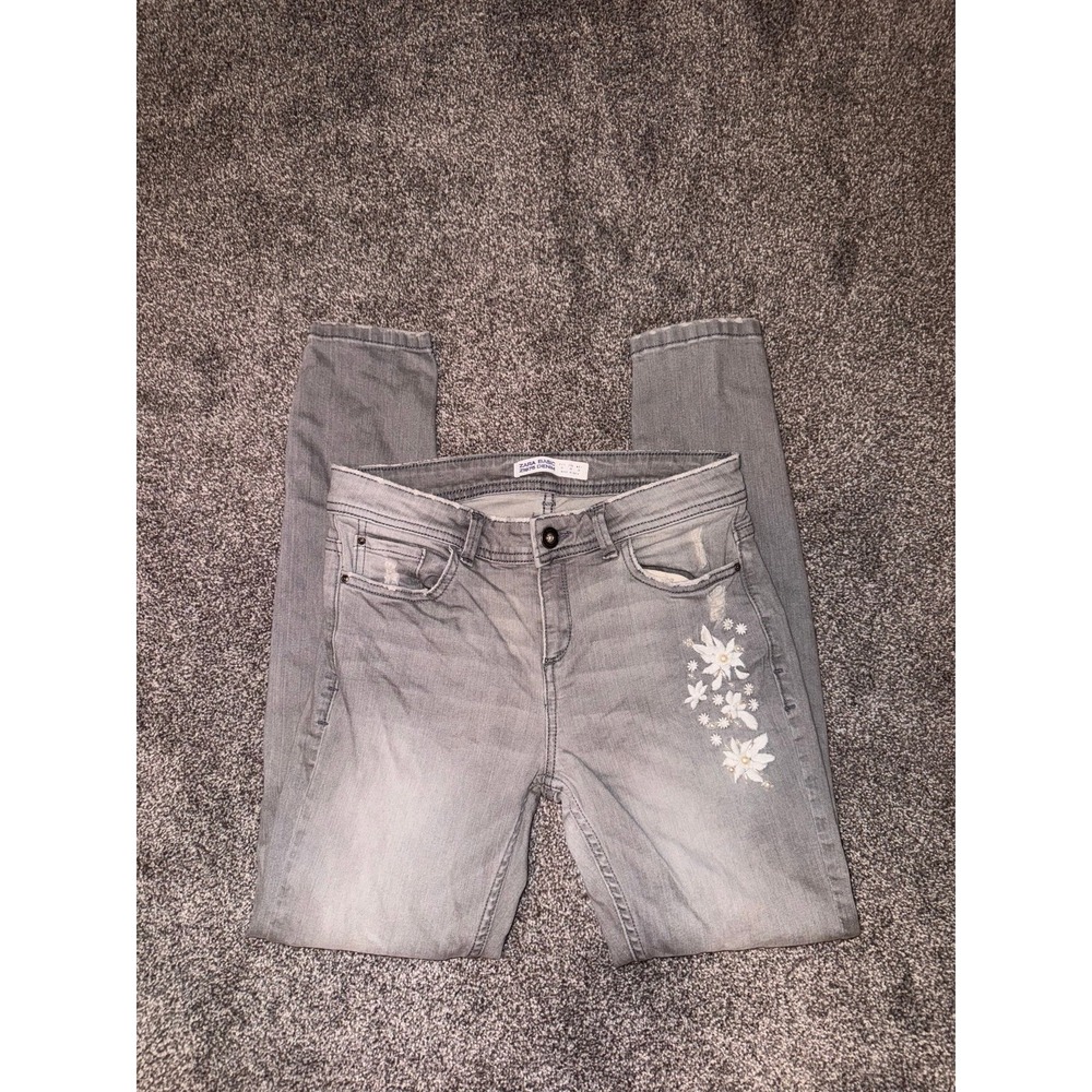 Zara Womens Grey Jeans‎